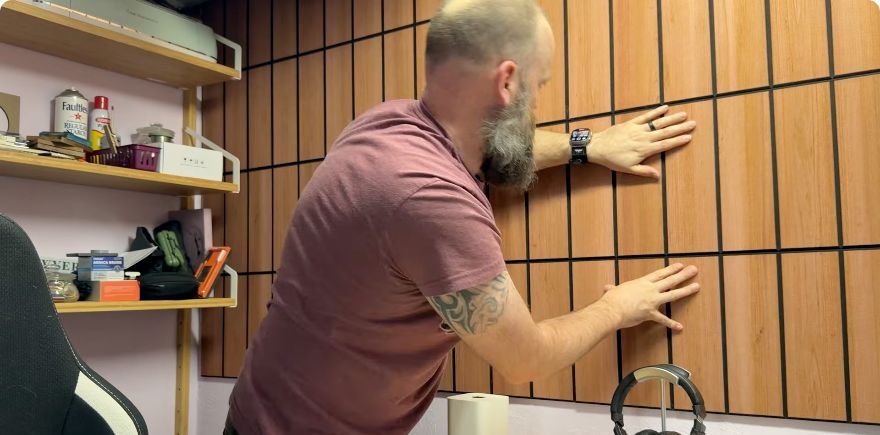 Acoustic Wall Panels Review: Easy Installation on My Textured Walls